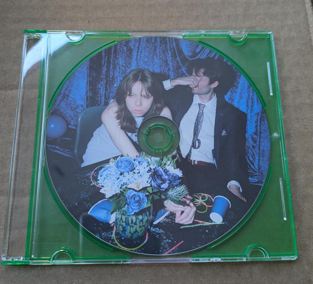 CD in jewel case with the album cover printed on the cd.